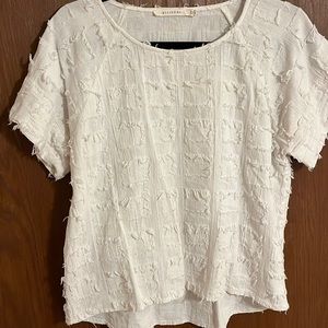 White textured Blouse